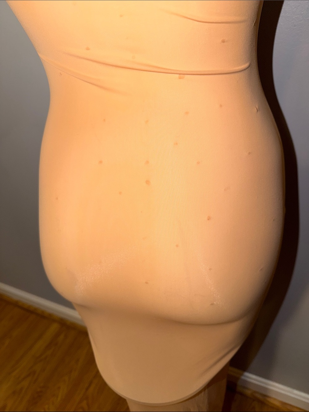Skims Ladies Mesh Cover Ups Long Dress. NWT. Color Ochre with embellishments. - Picture 8 of 13